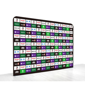 Usine directe personnalisé Tube en aluminium photomaton panneau d'affichage salon Tension tissu toile de fond support taie d'oreiller directement vendu - Product Image 6