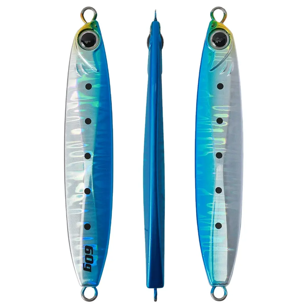 Jiggingpro Luminous 35g 45g 60g 80g 100g Coltsniper Casting Jig Saltwater Jig Lures Lure Jigging For Sardine Pesca Fishing Lure