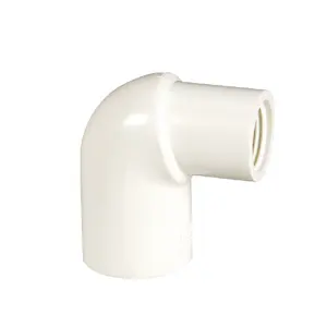 ERA SCH40 ASTM D2466 PVC Fittings 90 Degree Female Threaded Reduced Elbows Long