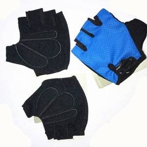 Guantes de Ciclismo de Medio Dedo F, Negros, Rojos y Azules, Unisex, para Adultos, Entrega Rápida - Product Image 2