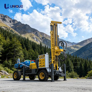 Foreuse hydraulique sur chenilles pour puits profonds de 260m à 300m, vente directe usine, pour l'exploitation minière et géothermique - Product Image 5