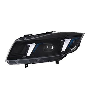 Faro Delantero para BMW E92 E93 Serie 3 2006-2012, Conjunto de Faros LED, Actualización con Ojos de <span class=keywords><strong>Ángel</strong></span>, DRL, Señal de Giro Dinámica - Product Image 4