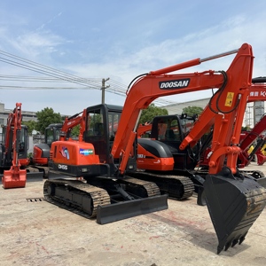 Mini-excavatrice Doosan DH55 d'origine fabriquée en Corée, 5,5 tonnes, pompe hydraulique, moteur, engrenage, roulement, châssis robuste, 3890 mm - Product Image 3