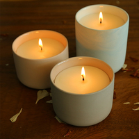 Bougie aromathérapie de luxe en céramique, boîte-cadeau, grande bougie parfumée pour le sommeil, nouvelle collection
