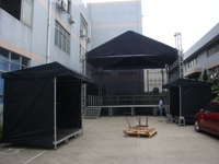 Estructura de Acero Galvanizado para Altavoces, Soporte de Truss con Manivela, Estructura de Aluminio para Exteriores para Sistemas Line Array