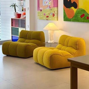<span class=keywords><strong>Canapé</strong></span> inclinable modulaire en tissu, design minimaliste moderne, éco-responsable, compression sous vide, pour hôtel, appartement, chambre à coucher - Product Image 2