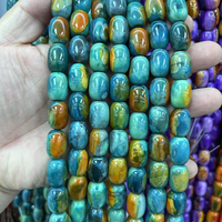Perles d'agate Xulin en gros, 10mm, 14mm, 13*18mm, couleur galaxie, perles rondes en pierre naturelle en vrac pour la fabrication de bijoux DIY