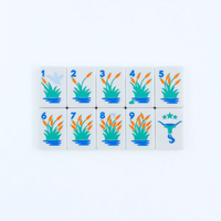 Jeu de Mahjong Américain Personnalisé en Acrylique Blanc et Rose, 160 Pièces, Tuiles de Mahjong à Motifs Bottes de Cowboy du Texas, Western, BBQ et Floraux, Jeu de Loisirs