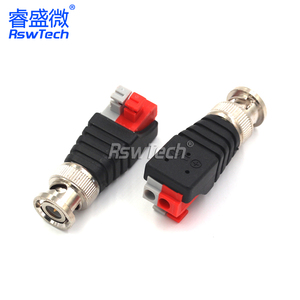 Accesorios de conector <span class=keywords><strong>Bnc</strong></span> para cámara de seguridad, tipo Rress, macho, hembra, Junta sin soldadura, conectores de Cable de cámara de alimentación de vídeo CC - Product Image 6