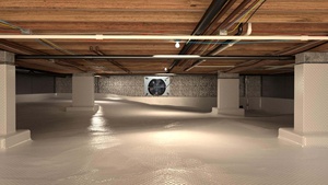 Năng lượng mặt trời Powered tầng hầm Quạt thông gió crawspace Quạt thông gió giảm độ ẩm mùi hôi - Product Image 4