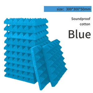 Panneaux acoustiques en <span class=keywords><strong>mousse</strong></span> 3D ondulée, insonorisants et absorbants le son, pour la maison, le studio, le théâtre, le bureau, le KTV, vente en gros OEM - Product Image 6