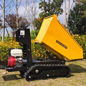 Carriola Cingolata Semovente da 600 kg con Benna Chiusa per Uso Gravoso, Personalizzabile OEM - Product Image 5