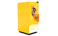 Mesin Photo Booth Komersial Gaya Disko Interaktif dengan Printer Cepat dan Kamera DSLR untuk Promosi Acara