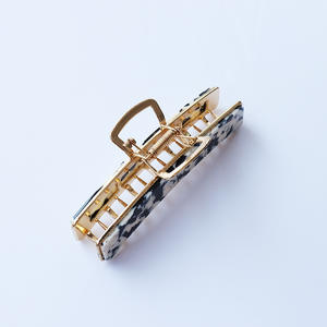 Qianjin طويلة خلات معدنية كبيرة الحجم ، مقاطع أنيقة ، إكسسوارات للنساء - Product Image 3