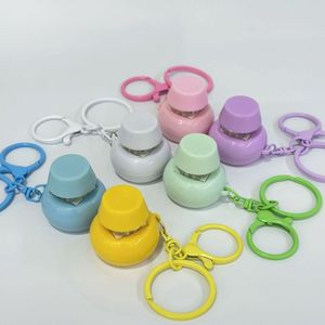 Nuevo Llavero Antiestrés con Luz, Forma Cuadrada y Redonda, Colgante de Botón, Llavero de Plástico, Llavero Colorido - Product Image 4