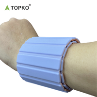 Bracelet magnétique en silicone Topko Pilates Yoga Running Helper Bandes de bras lestées