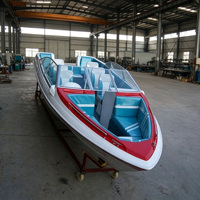 Offre Spéciale Bateau de Course en Fibre de Verre Personnalisé de 5,78 m à Grande Vitesse, Bateau de Pêche Aquatique, Bateau Rapide pour Passagers – Fournisseur Chinois