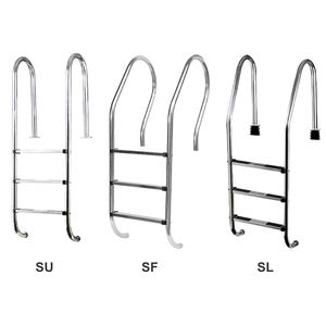 Tangga kolam renang, plastik/Stainless Steel/Stainless Steel pedal langkah 2/3/4 untuk Kolam renang - Product Image 4