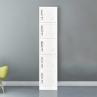 Armoire de rangement métallique à 5 portes à prix avantageux