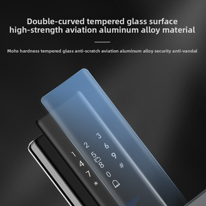 Kunci Pintar Tuya Dengan WIFI Sidik Jari Kunci Digital Kode RFID Kartu IC Buka Kunci Aplikasi Kunci Pintu Pintar - Product Image 5