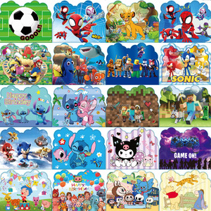 Tarjetas de Invitación de Cumpleaños con Diseño de Pixel Game, Estilo <span class=keywords><strong>Minecraft</strong></span>, Invitaciones para Fiestas de Cumpleaños de Gamers - Product Image 5