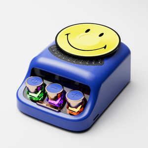 Xinvo xách tay mini RGB LED ánh sáng không dây bass Loa BT chơi game Bàn phím Dazzle màu sắc cho máy tính ngoài trời hoạt động sử dụng - Product Image 2