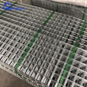 Kasa Gabion lasan galvanis tugas berat Grid kawat baja tahan karat untuk konstruksi dinding penahan kontrol erosi persegi - Product Image 3