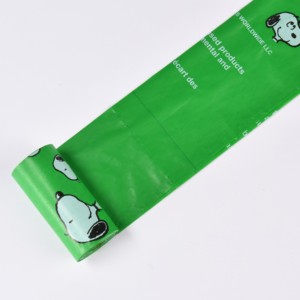 Bolsas para excremento de perro de alta calidad con logo personalizado, ecológicas, biodegradables, verdes, 270 unidades. - Product Image 4