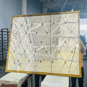 Custom Nordic Minimalista <span class=keywords><strong>Wall</strong></span> Hanging Mirror para <span class=keywords><strong>Home</strong></span> <span class=keywords><strong>Decor</strong></span> para Sala de estar Cosmetic Use Furniture Accessory - Product Image 2