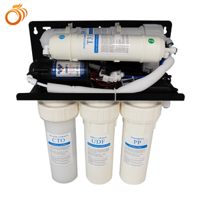 Purificador de Agua por Ósmosis <span class=keywords><strong>Inversa</strong></span> (RO) Comercial y Doméstico, 100GPD, 5 Etapas de Filtración, Autolimpiante, Sin Tanque - Product Image 1