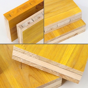 Panneau de contreplaqué jaune 3 couches en épicéa et pin pour coffrage de béton, prix usine - Product Image 3