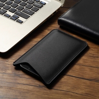 Sac de téléphone souple simple pour hommes pour iPhone 15 Pro Max pochette universelle d'affaires pour 14 Plus sac en cuir d'étui d'embrayage de peau Portable