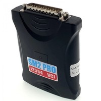 Herramienta de Diagnóstico para Autos V2.21.22 SM2 PRO J2534 VCI PCM ECU Programable Sin Dongle OBD2 con 1 Año de Garantía, Color Negro