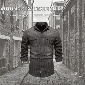 Camisas Casuales de Hombre para Otoño, Transpirables, de Secado Rápido, 100% Algodón Orgánico, para Senderismo y Escalada, Tallas Grandes, Manga Larga, Color Sólido - Product Image 2