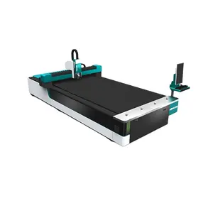 Nouveau Type de machine de découpe laser de fibre de tôle inoxydable 1530 CNC