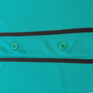 Pullonsy เสื้อเบสบอลของผู้ชายแบบสั่งทำสีดำกระดุมเต็มผ้าตาข่ายปักชื่อทีมและตัวเลขขนาด S-8XL - Product Image 1