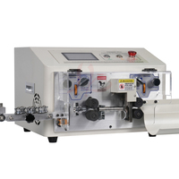 Machine à dénuder, peler et couper les fils avec écran tactile de 4,3 pouces SWT-608-MAX1-4S 500W de puissance pour 0,2 à 25 mm2 4 roues motrices