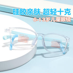 Monturas de gafas para niños Danyang, montura rectangular completa, patillas de silicona antideslizantes para prescripciones de hasta 5805 grados - Product Image 4
