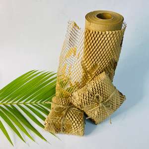 Autocollants en papier kraft personnalisable, biodégradable, écologique, en matériaux recyclés, pour l'emballage artisanal, 40x65cm, grille, tampon élastique - Product Image 6