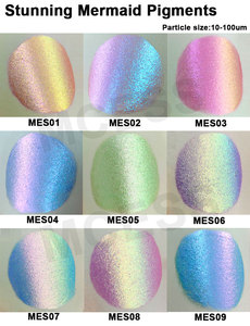 Campioni gratuiti di <span class=keywords><strong>colore</strong></span> variabile ottica inchiostro <span class=keywords><strong>rame</strong></span> al verde camaleonte pigmento in polvere pastello Multi cromes - Product Image 5