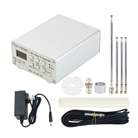 Émetteur TV analogique VHF/UHF HamGeek TV-TX200, signal d'entrée haute définition/AV, avec antenne parapluie télescopique/GP