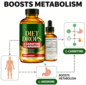 Offre Spéciale : Complément Minceur Naturel Brûleur <span class=keywords><strong>de</strong></span> Graisse Rapide à Base <span class=keywords><strong>de</strong></span> Plantes, L-Carnitine, L-Arginine – Gouttes Liquides pour la Perte <span class=keywords><strong>de</strong></span> Poids et le Soutien Immunitaire - Product Image 3