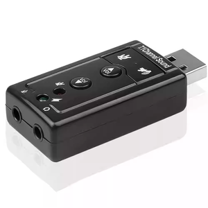 Carte Son USB Externe 7.1 USB vers Adaptateur Audio Casque <span class=keywords><strong>Jack</strong></span> 3.5mm Microphone Prix de Gros Usine - Product Image 6