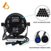 Luz LED Par Profesional AICPOSE con Control DMX, Resistente al Agua, 18 Piezas de 18W, Color Completo, para Escenarios y Fiestas