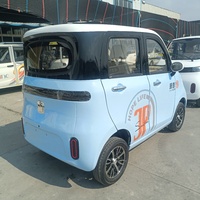 NUEN Mini-voiture électrique 3kW pour adultes, micro-VE 4 roues, 45 km/h, autonomie 80 km, batterie au plomb, entièrement fermée, directement d'usine