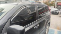 Dans le canal pare-pluie fenêtre visière déflecteurs de vent visières de ventilation pour 2008-2012 NISSAN X-TRAIL XTRAIL T31 Ventshade Ventvisor
