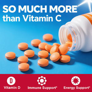 अनुकूलित ऊर्जा समर्थन फेयरवेसेंट टैबलेट मल्टीविटामिन पेय अपशिष्ट त्वचा के लिए वेगन हलाल विटामिन सी - Product Image 3