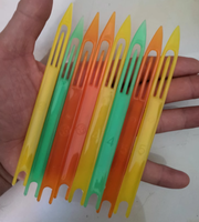 Accessoires de pêche en eau douce outil d'aiguille de réparation de filet en plastique avec navette pour équipement de ligne de réparation de filet