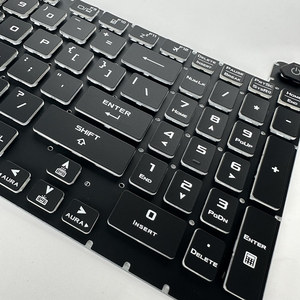 Ydh คีย์บอร์ด RGB รูปแบบภาษาอังกฤษสำหรับเล่นเกม <span class=keywords><strong>Asus</strong></span> <span class=keywords><strong>Tuf</strong></span> F15 FX506 FA506Q <span class=keywords><strong>FA506</strong></span> FX506H FX506LH F17คีย์บอร์ดแล็ปท็อป FA706 FX706 - Product Image 4