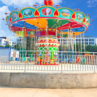 Fabricant d'attractions de parcs d'attractions, manèges à balançoires volantes pour enfants de 16/24/36 places à vendre
